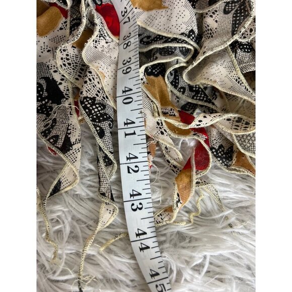 Dress U-II by Sharon Size 14 Floral and Lace Print Vintage - Picture 4 of 8